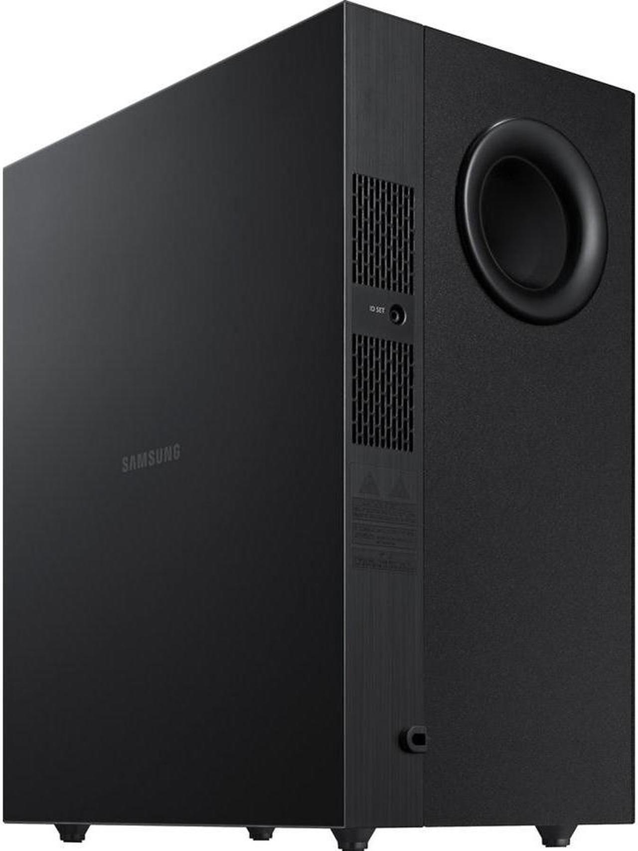 Alt view image 3 of 7 - Samsung HW-HM45C 2.1 Channel 290-Watt Soundbar & Wireless Subwoofer Speaker System w/ Bluetooth and HDMI Cable