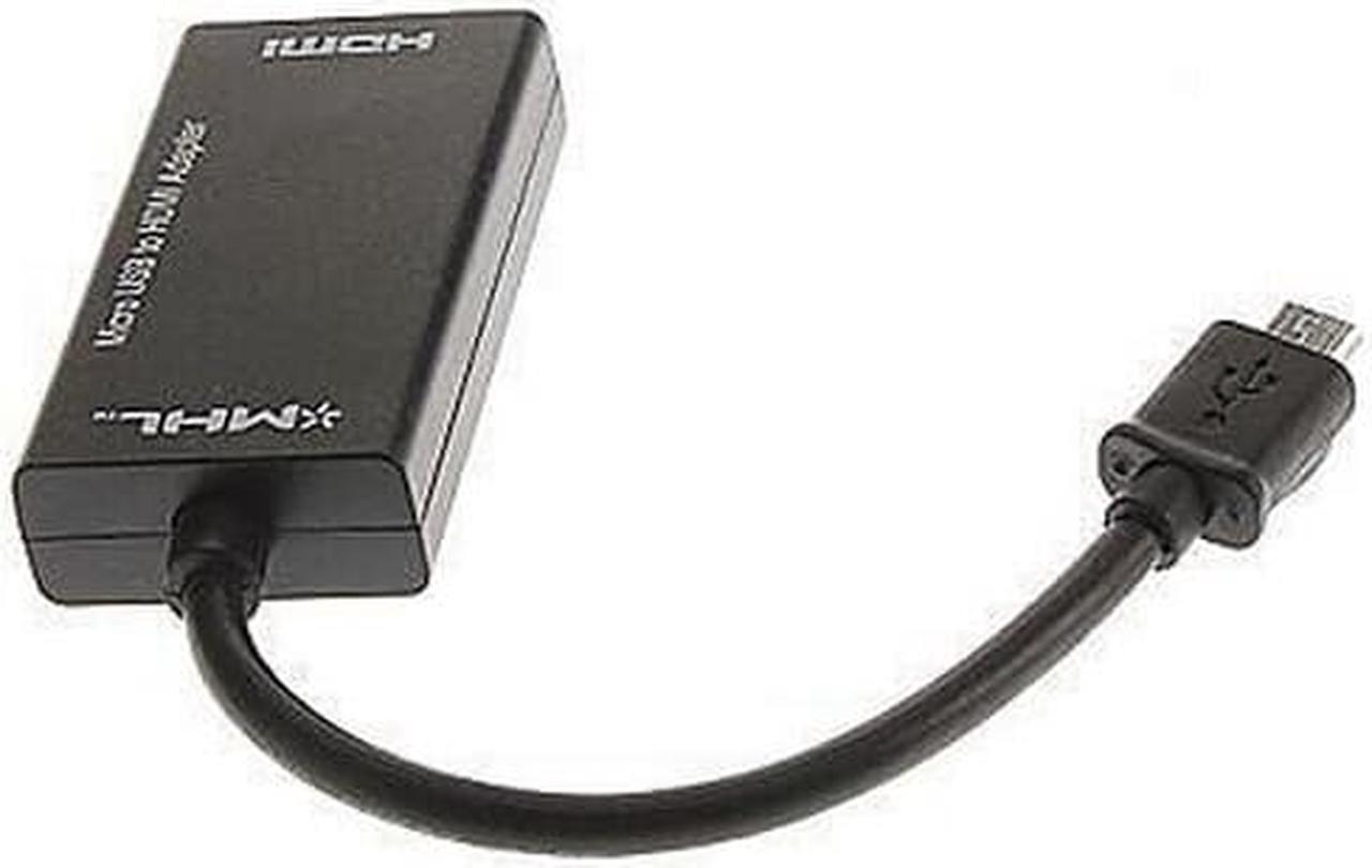 Alt view image 2 of 6 - MHL Micro USB Male to HDMI Female  Converter Adapter Cable for Samsung Galaxy S II i9100 Samsung Galaxy i997 HTC G14