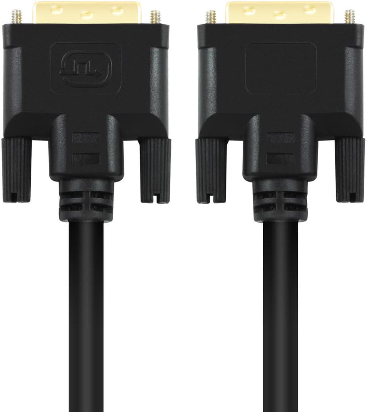 Alt view image 5 of 7 - 100% High Quality 32.8ft/10m DVI Cable DVI (24+1) Plug To DVI (24+1) Plug Male to Male 24k gold-plated connectors AV Cable For Computers