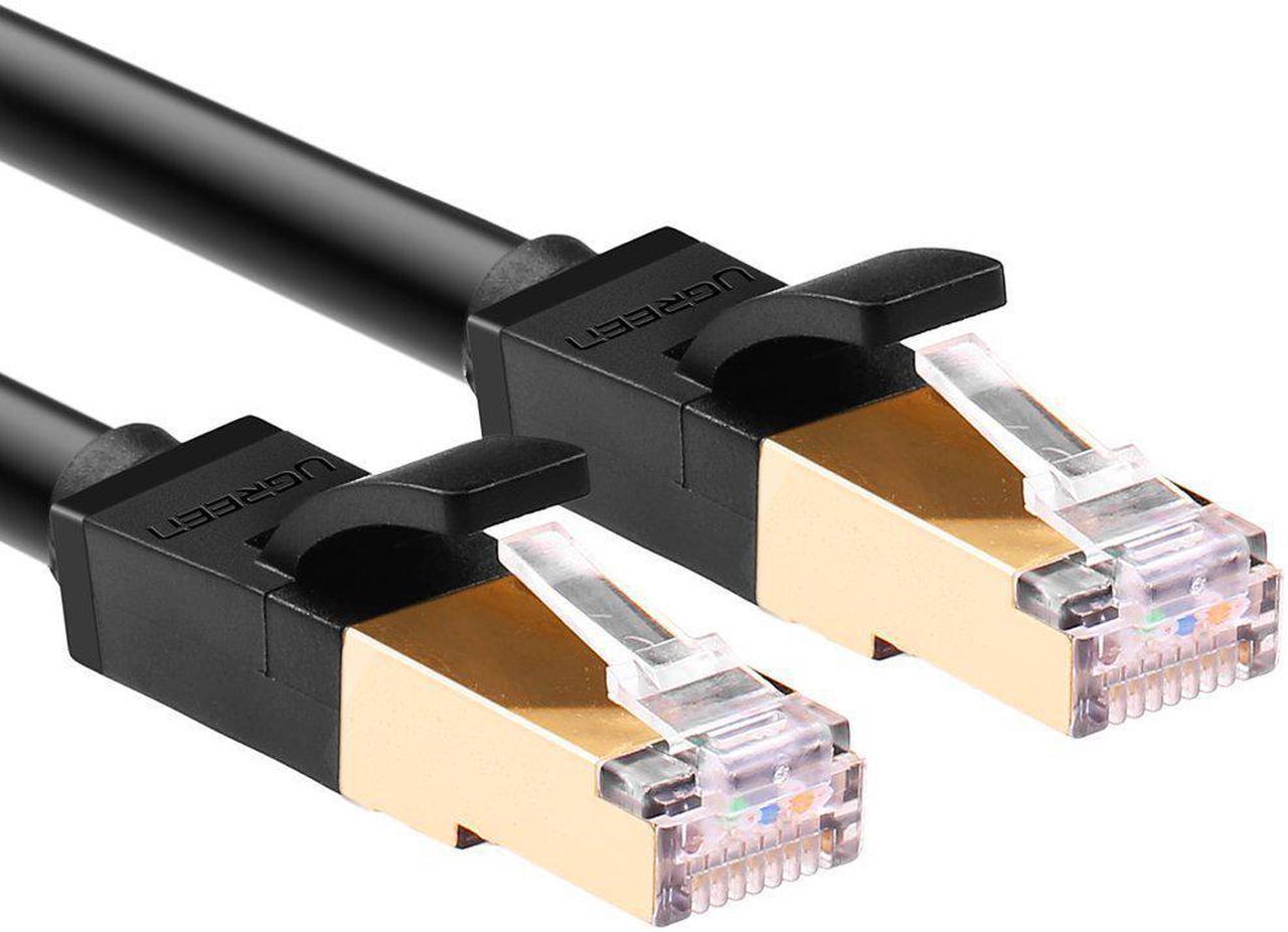 Main image of 49ft/15m Ethernet Cable Cat7 Networking Cord Patch Cable RJ45 10 Gigabit 600Mhz Lan Wire Cable STP for Modem, Router, PC, Mac, Laptop, PS2, PS3, PS4, XBox, and XBox 360