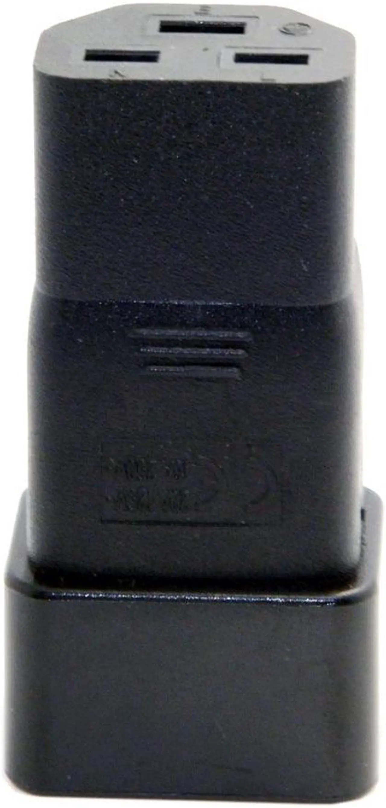 (2 Pack) C20 to C21 Power Plug Converter, IEC320 C20 to C21 C19 Male to ...