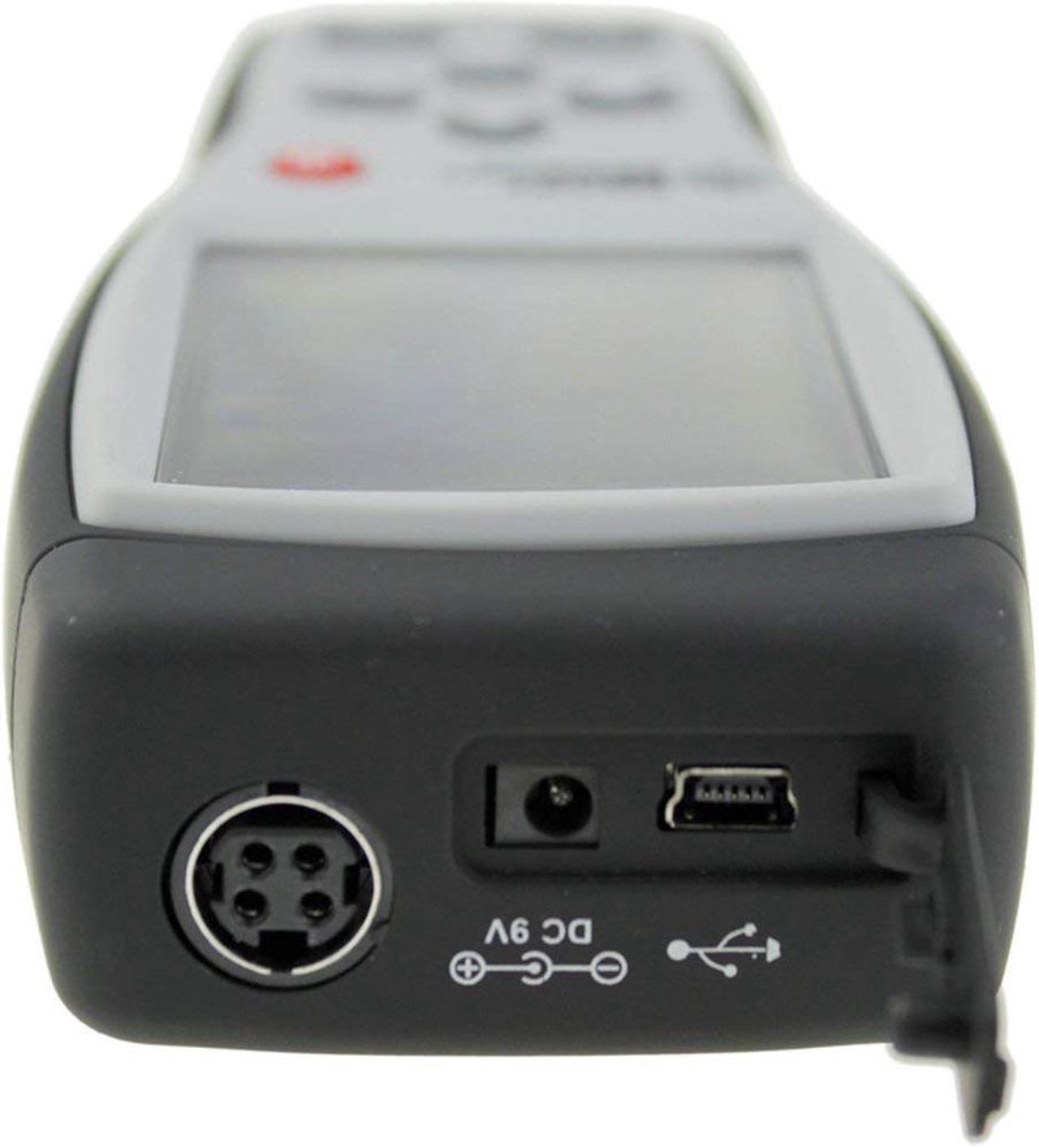 Alt view image 7 of 7 - AR866A Digital Hot-film Anemometer Wind Speed meter Air Velocity Temperature measurement 40M/S Data Hold to PC via USB diagnostic-tool