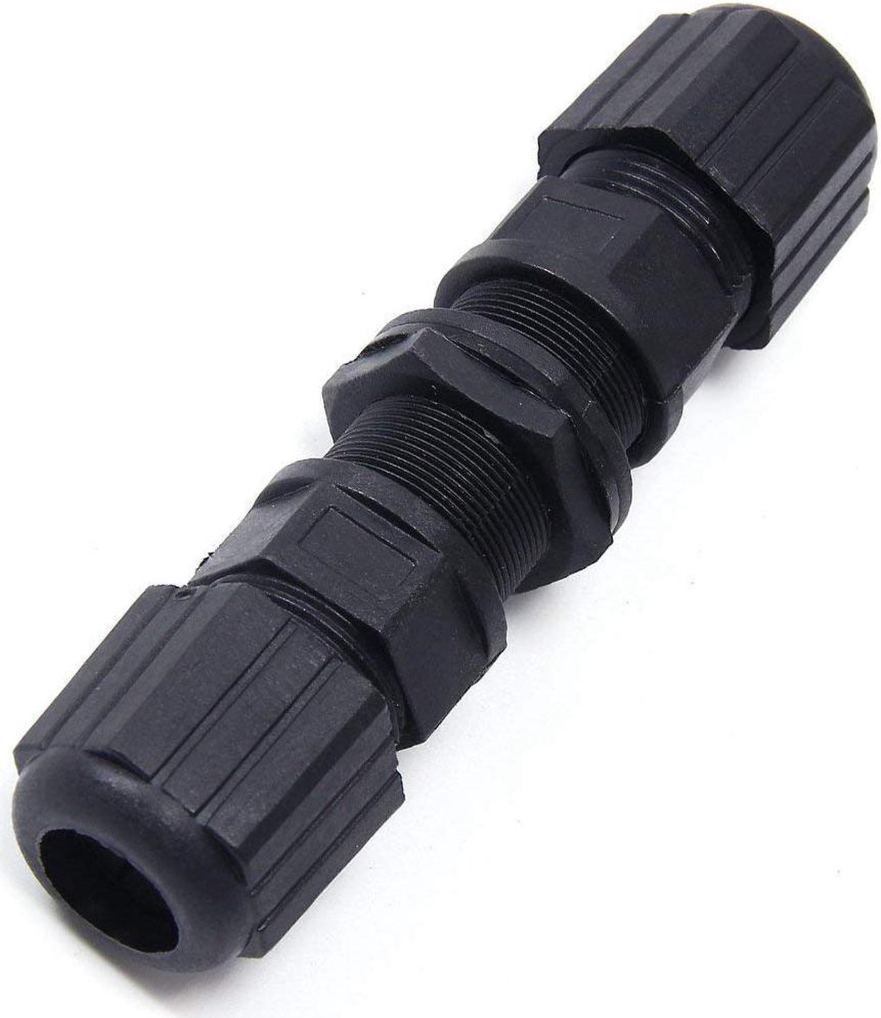 Main image of Panel Mount RJ45 Waterproof Connector 8 PIN, IP68 Ethernet Network Cable Connector LAN Coupler Adapter  Cat5 6 7 8P8C,Locking Waterproof CAT6 RJ45 Female to Female Lan Ethernet Network coupler