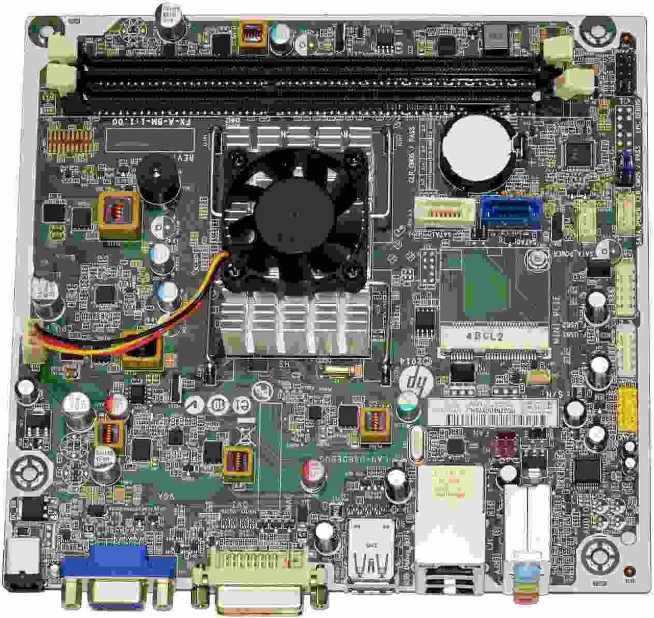 Main image of 767104-001 HP 110-414 Camphor2 Beema Desktop Motherboard w/ AMD A8-6410 2.0GHz CPU