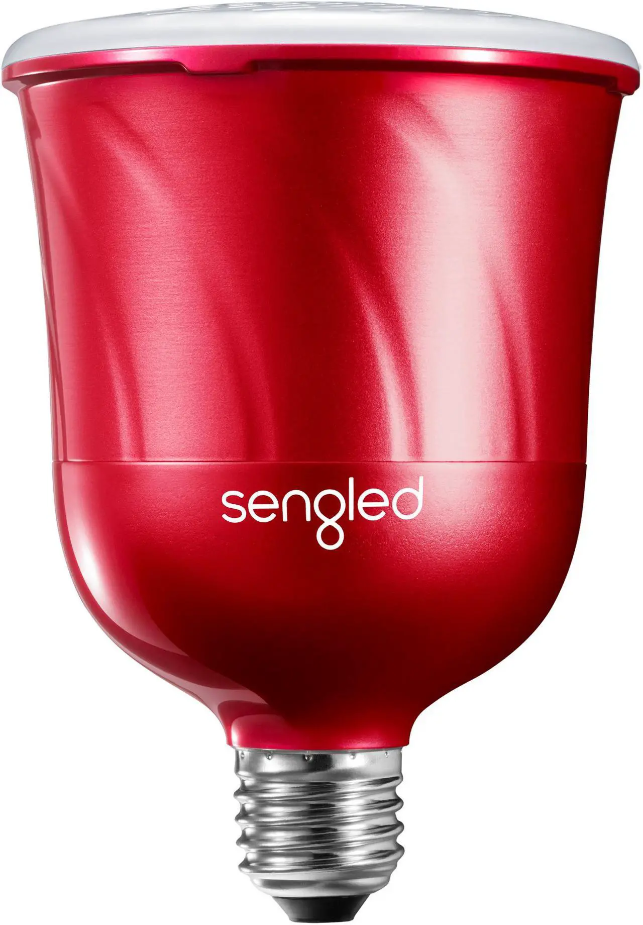 Main image of Sengled Pulse Dimmable LED Light with Wireless Bluetooth Satellite Speaker, Red