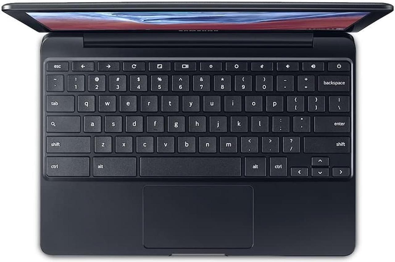 Alt view image 9 of 10 - Samsung Chromebook 3 XE500C13-K04US Chromebook PC - Intel Celeron N3060 1.6 GHz Dual-Core Processor - 4 GB LPDDR3 SDRAM - 16 GB SSD - 11.6-inch Display - Chrome OS - Metallic Black