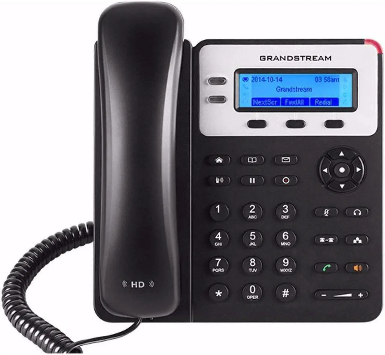 Alt view image 2 of 2 - Grandstream GXP1620 2-Line HD VoIP Phone - Black