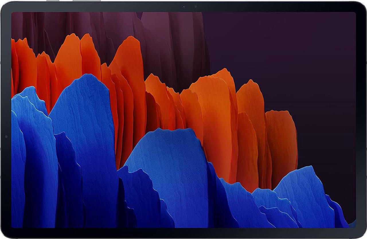 Alt view image 9 of 10 - Samsung Galaxy Tab S7+ SM-T970 Tablet - 12.4" WQXGA+ - 6 GB RAM - 128 GB Storage - Android 10 - Mystical Black - Qualcomm Snapdragon 865 Plus SoC Octa-core (8 Core) 3.09 GHz - Upto 1 TB microSD ...