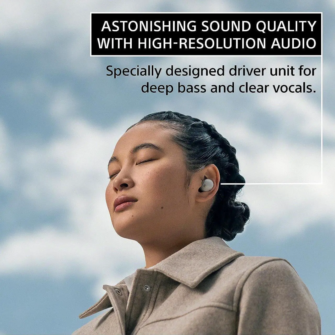 Alt view image 3 of 5 - Sony WF-1000XM5 Truly Wireless Bluetooth Noise Canceling Headphones - Silver