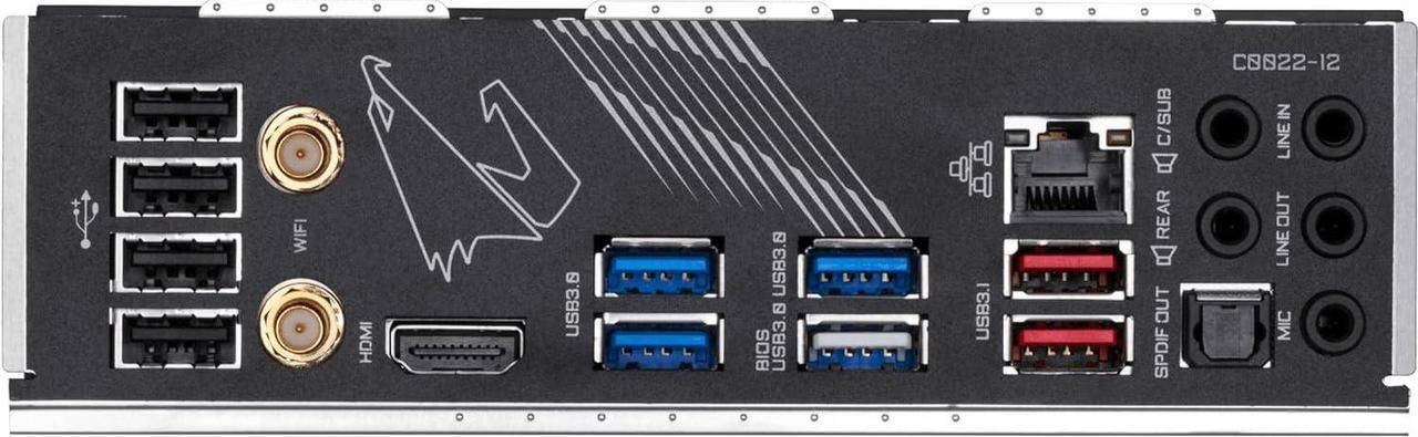 Alt view image 9 of 9 - GIGABYTE X570 AORUS ELITE WIFI AM4 AMD X570 SATA 6Gb/s ATX AMD Motherboard