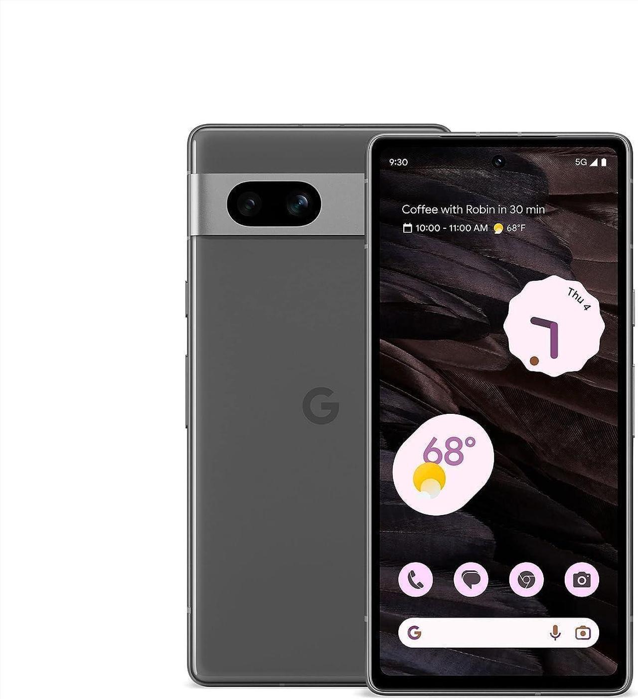 Alt view image 7 of 7 - Google Pixel 7a - Unlocked Android Cell Phone - Smartphone with Wide Angle Lens and 24-Hour Battery - 128 GB  Charcoal
SmartPhone Smart Phone