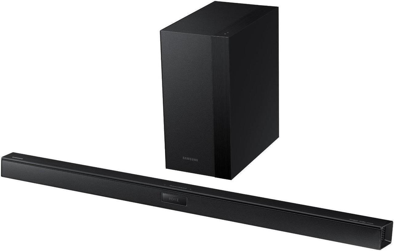Alt view image 7 of 7 - Samsung HW-HM45C 2.1 Channel 290-Watt Soundbar & Wireless Subwoofer Speaker System w/ Bluetooth and HDMI Cable