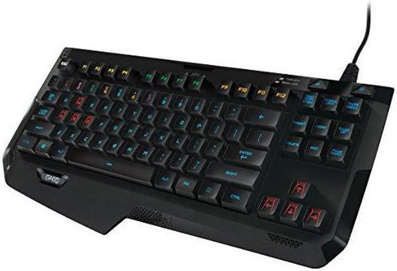 Alt view image 2 of 3 - Logitech 920-007731 G410 Atlas Spectrum RGB Tenkeyless Mechanical Gaming Keyboard - Cable Connectivity - USB 2.0 Interface - Backlight On/Off, Game Mode Hot Key(s) - QWERTY Keys Layout