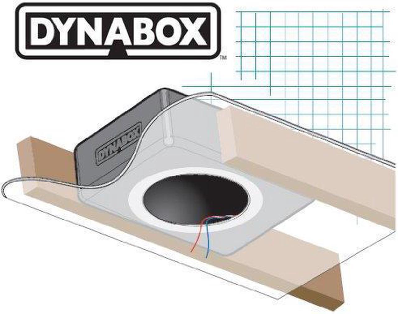 Alt view image 2 of 3 - Dynamat 50306 DynaBox Speaker Enclosure For In Ceiling Speakers