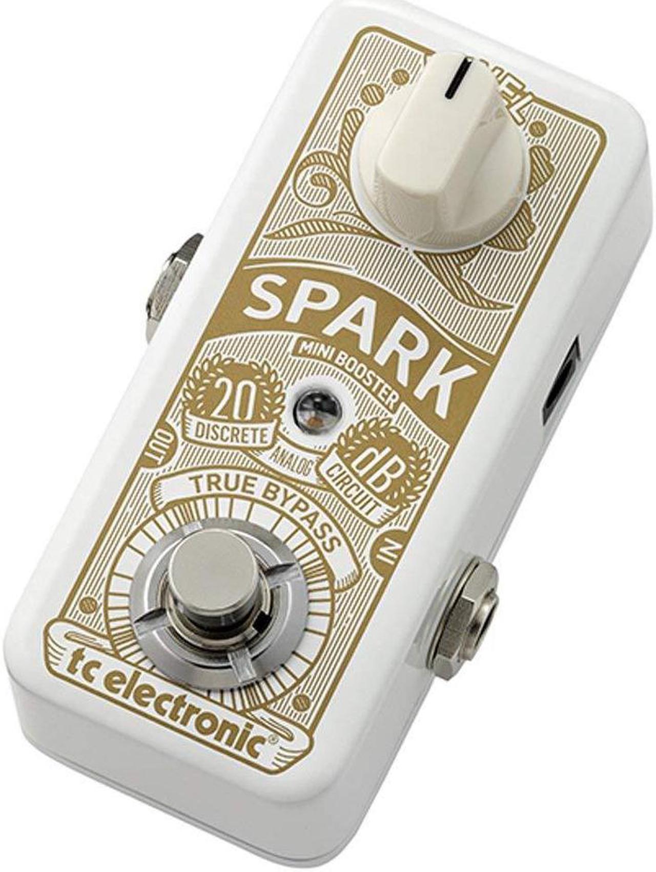 Alt view image 3 of 4 - tc electronic spark mini booster guitar pedal