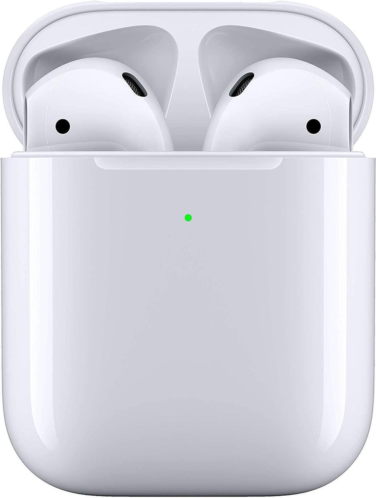 Main image of Apple AirPods 2 White with Wireless Charging Case In Ear Headphones MRXJ2AM/A