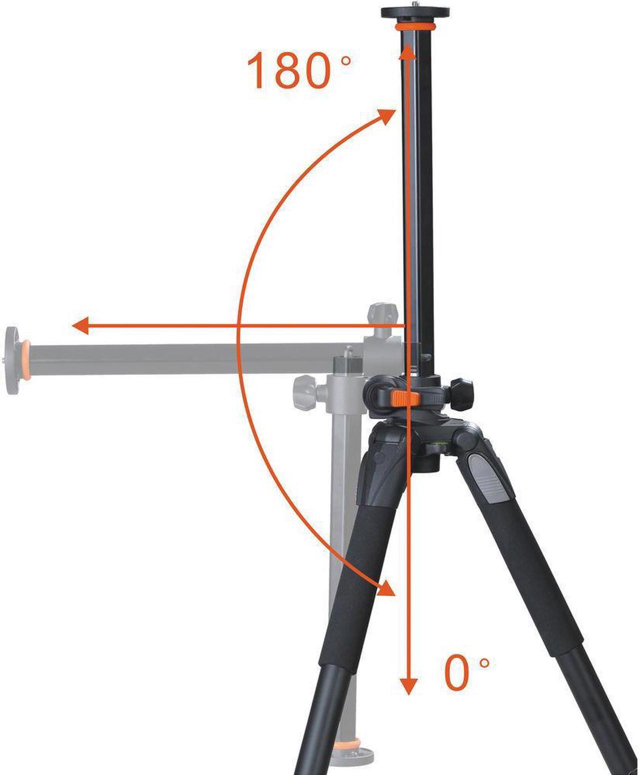 Alt view image 11 of 20 - Vanguard Alta Pro 263AP 70" Aluminum Alloy Tripod with Pan Head & Case