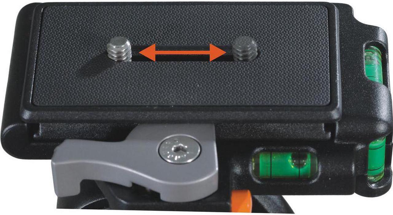 Alt view image 9 of 20 - Vanguard Alta Pro 263AP 70" Aluminum Alloy Tripod with Pan Head & Case