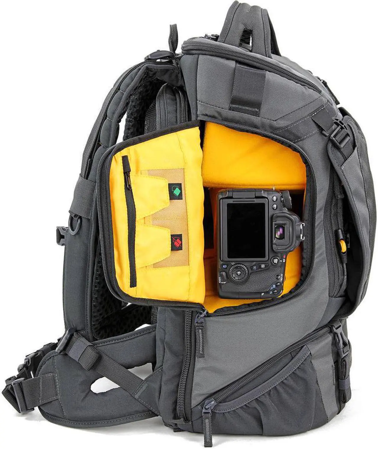 Alt view image 7 of 15 - Vanguard Alta Sky 51D Camera Backpack - Fits 1-2 DSLRs, 70-200 f/2.8, 3-4 Lenses