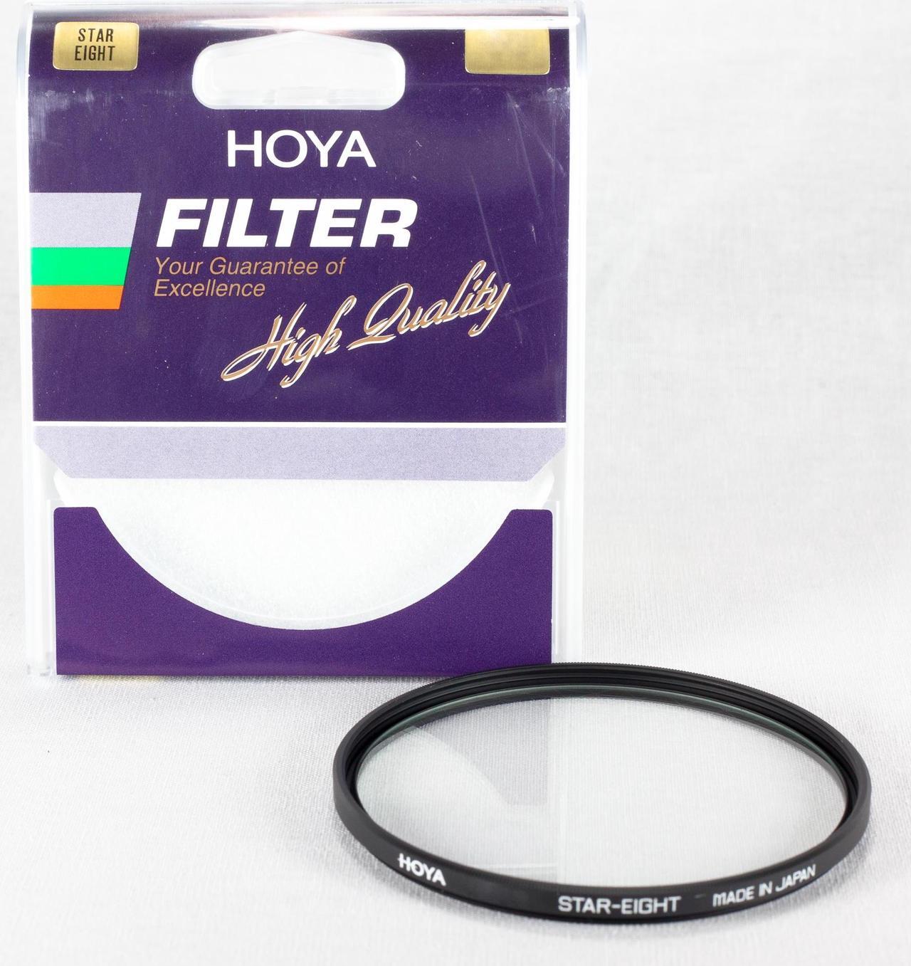 Alt view image 4 of 13 - Hoya 58mm Eight Point Cross Screen Glass Filter (8X) #S-58STAR8-GB