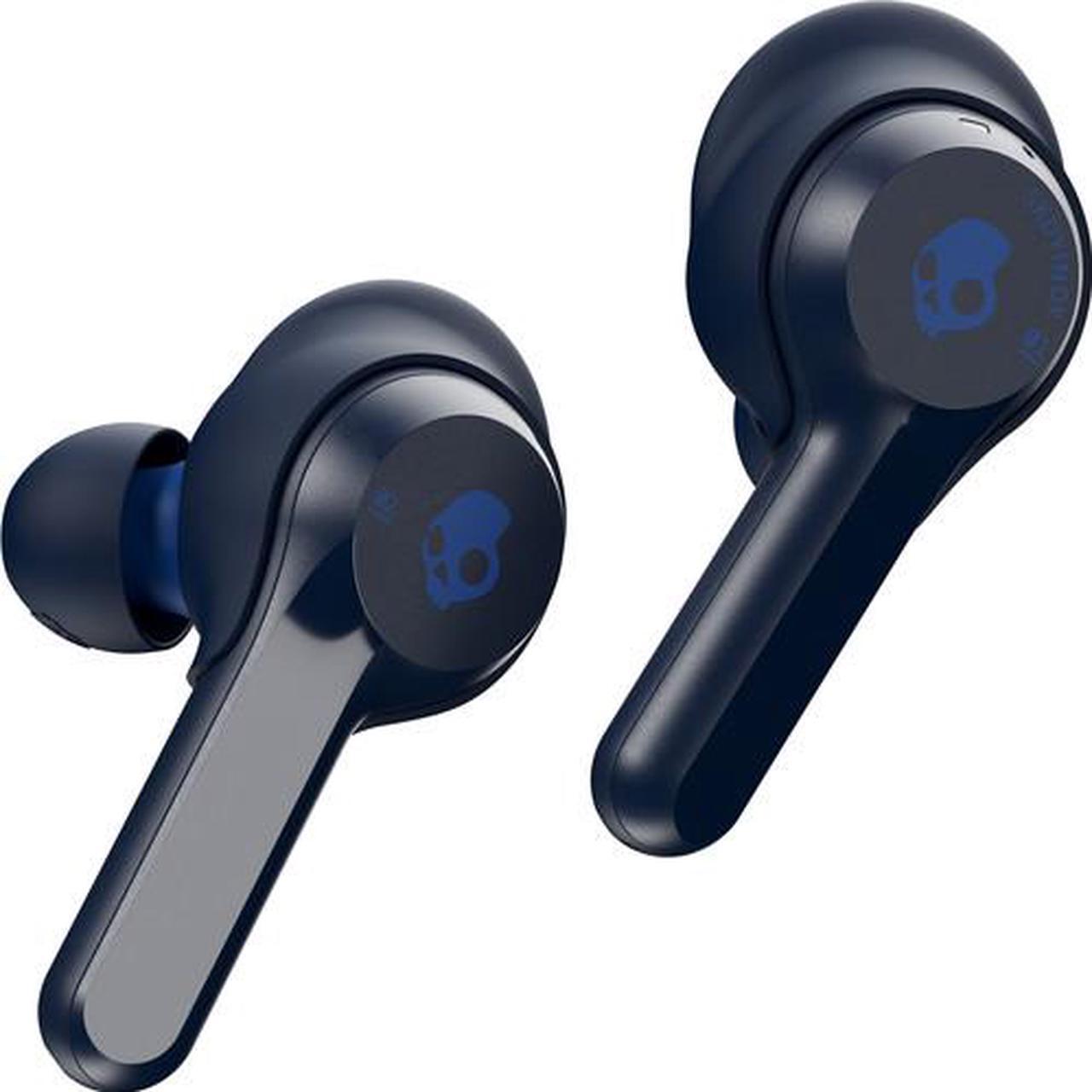 Main image of Skullcandy Indy True Wireless In-Ear Headphones - Indigo Blue. Connected and you can have the truly wireless freedom you want in a look you can rock. Indy lets you move seamlessly through your day.