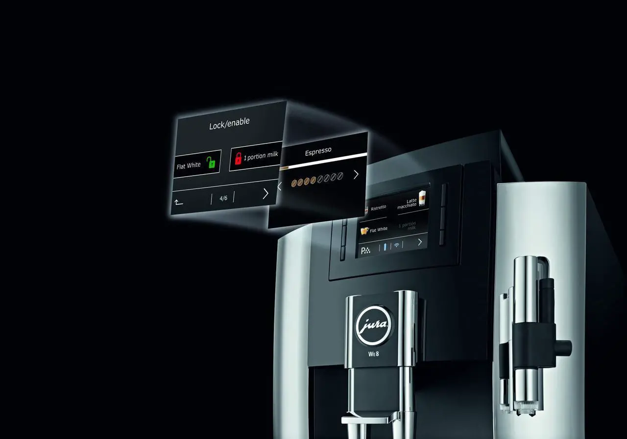 Alt view image 7 of 11 - Jura WE8 Professional Espresso and Coffee Center