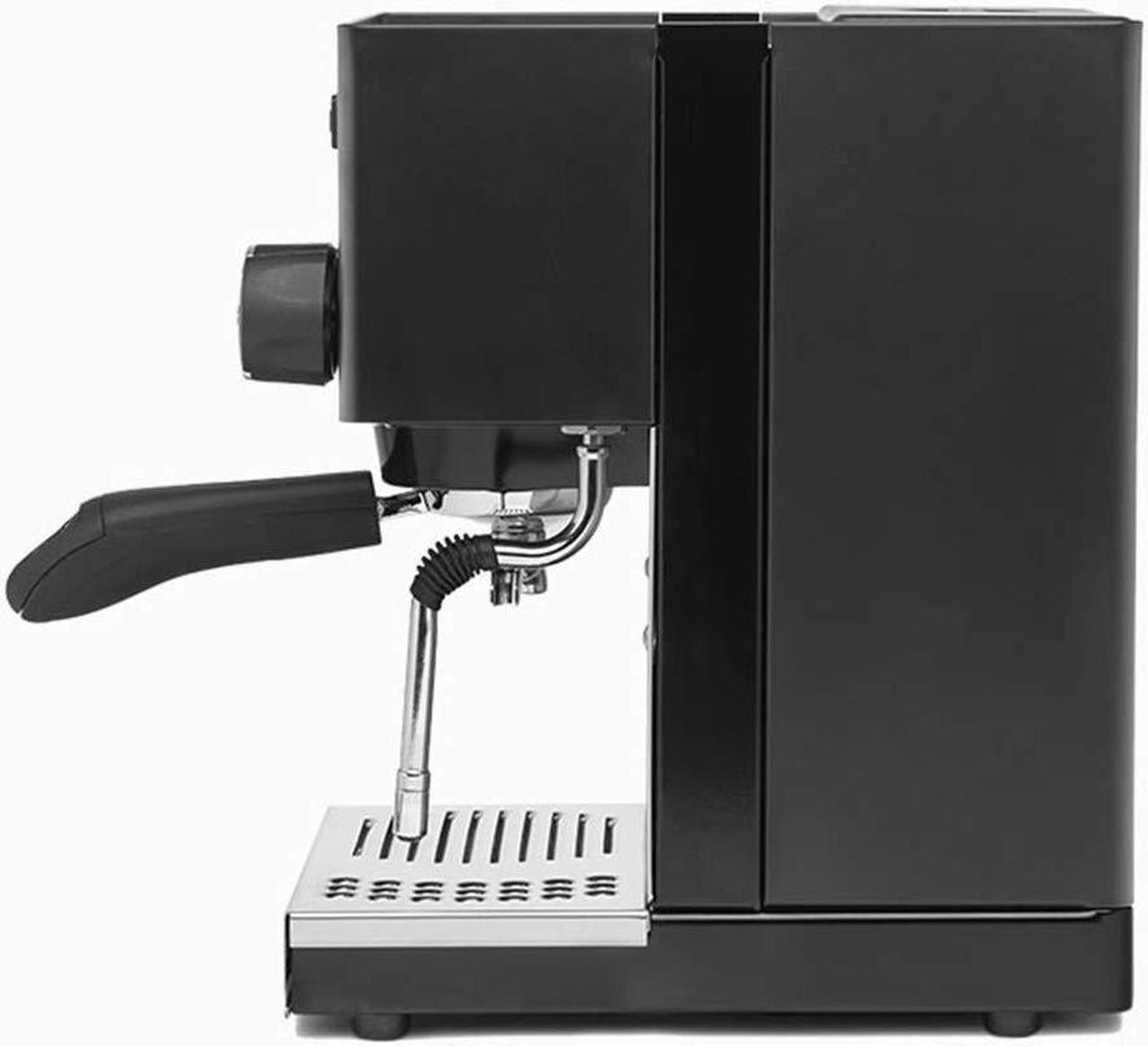 Alt view image 4 of 5 - Rancilio Silvia M V6 Espresso Machine - Stainless Steel (Black)