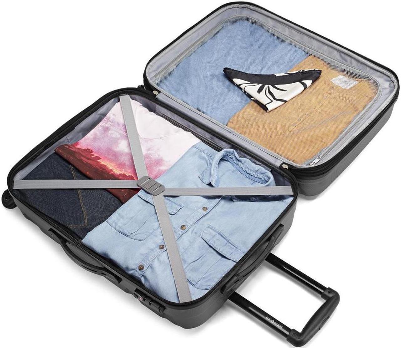 Alt view image 4 of 20 - Samsonite Omni 24" Hardside Spinner - Caribbean Blue