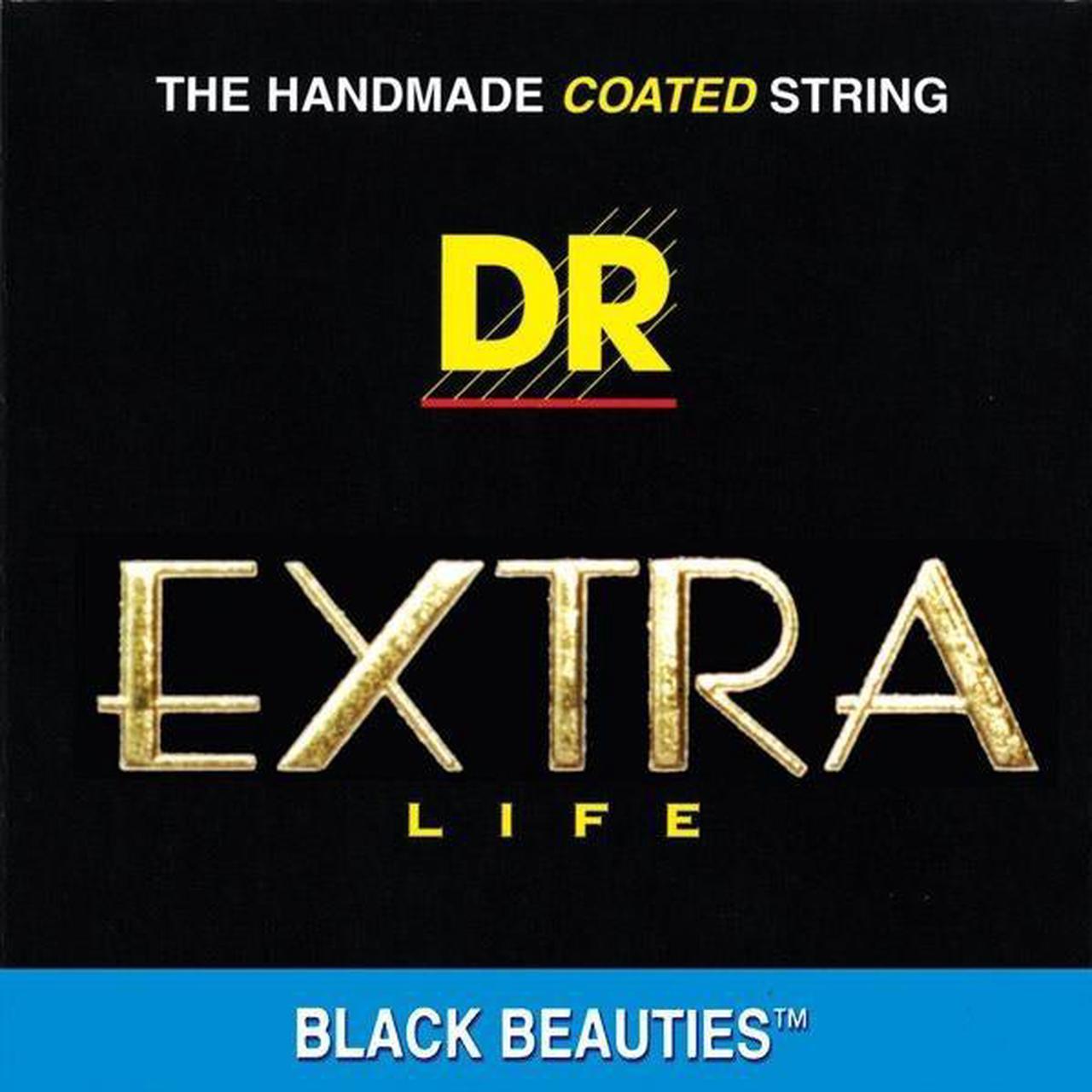 DR Black Beauties Extra-Life - Medium-Lite - Bass Guitar Strings