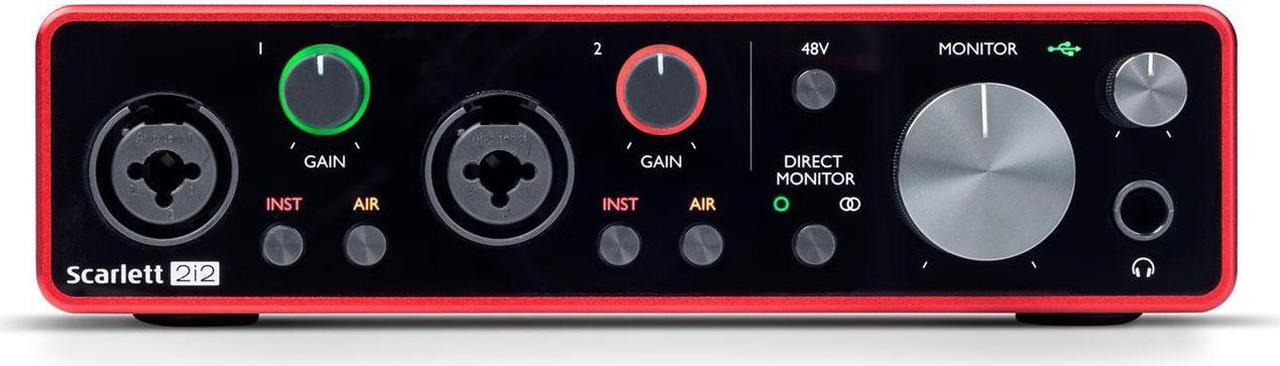 Alt view image 13 of 16 - Focusrite Scarlett 2i2 3rd Generation Audio Interface