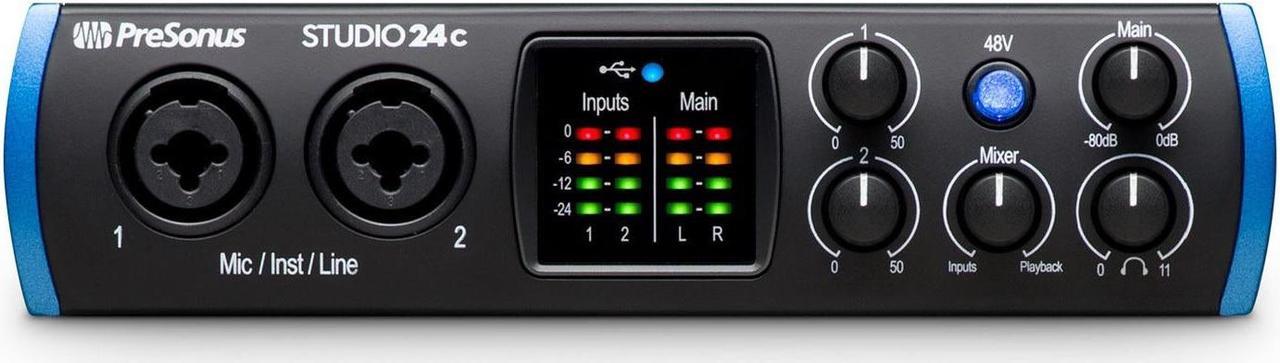 Presonus Studio 24C USB-C Audio Interface