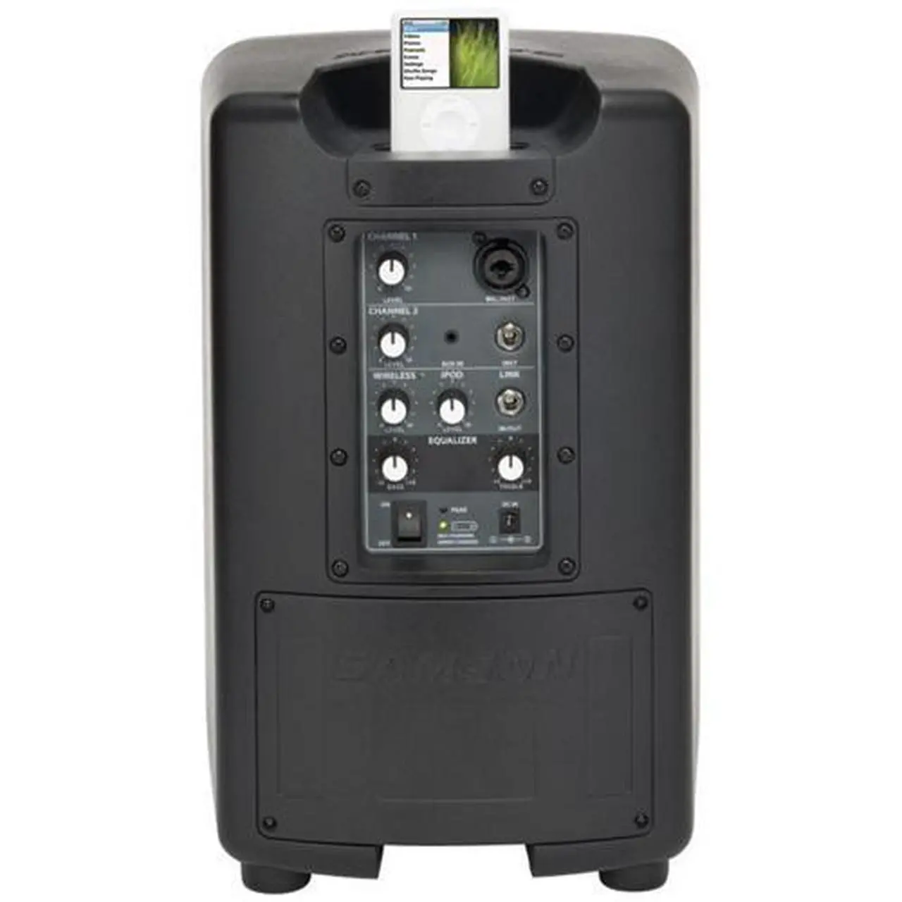 Alt view image 10 of 10 - Samson XP40iw Portable PA System w/ Microphone