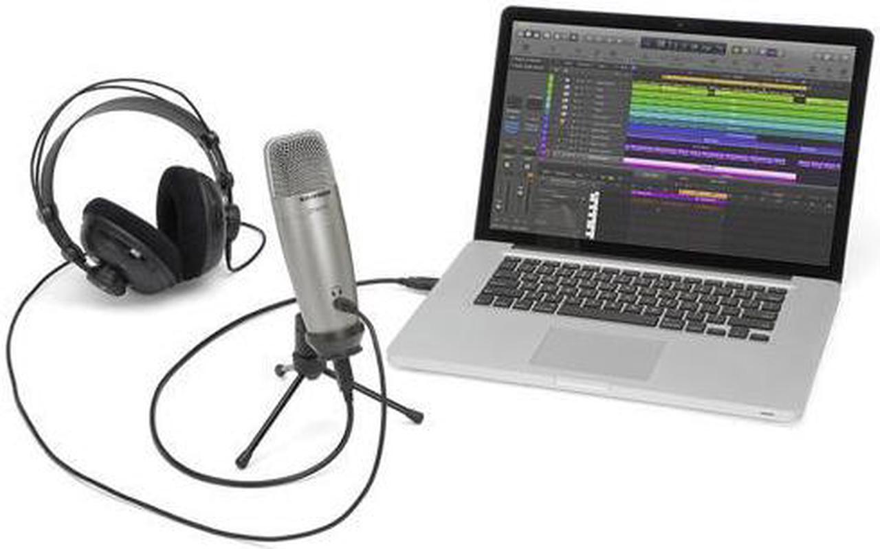 Alt view image 8 of 20 - Samson C01U PRO USB Studio Condenser Microphone