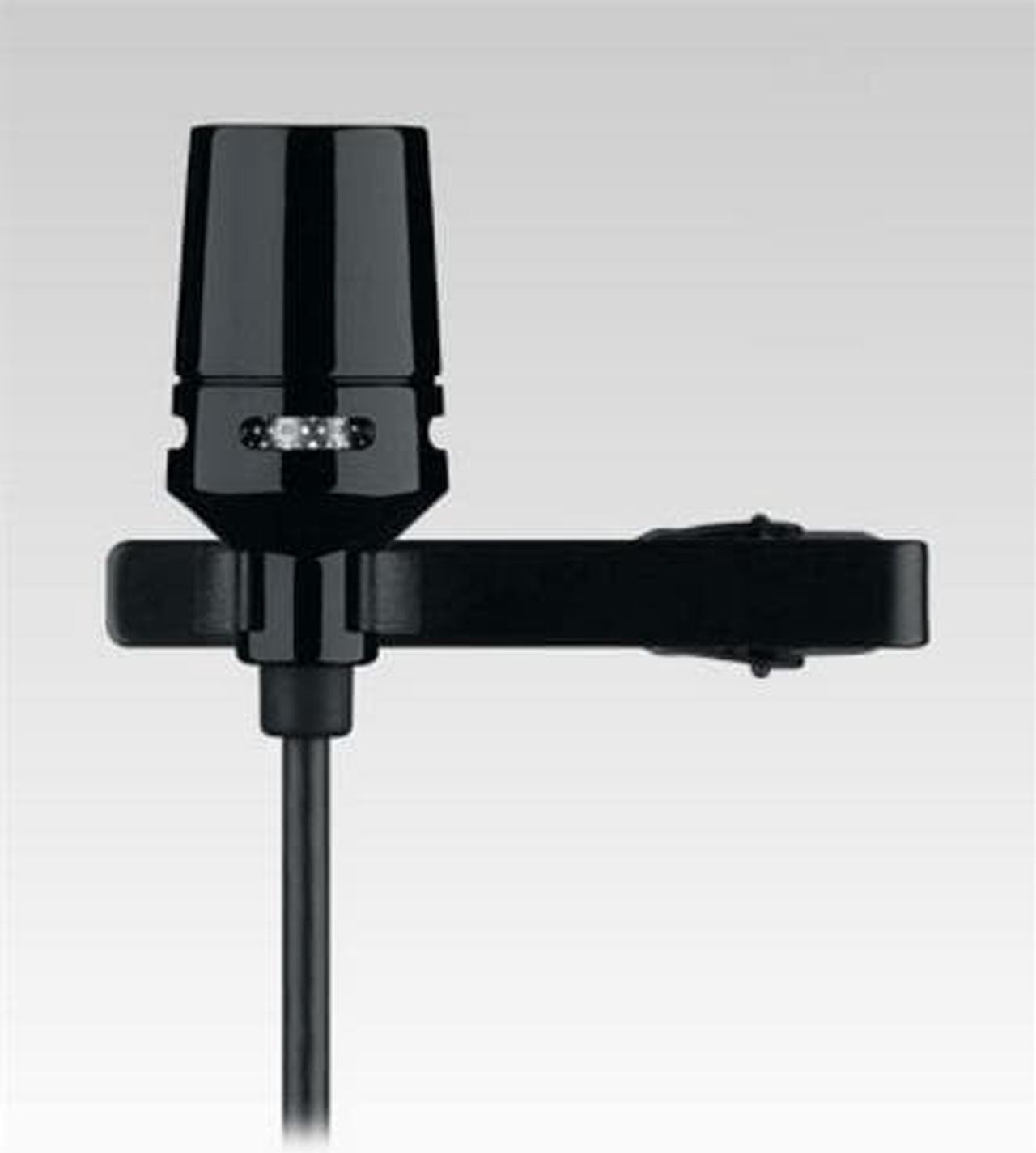 Alt view image 4 of 17 - Shure CVL Centraverse Lavalier Condenser Microphone with Tie Clip #CVL-B/C-TQG