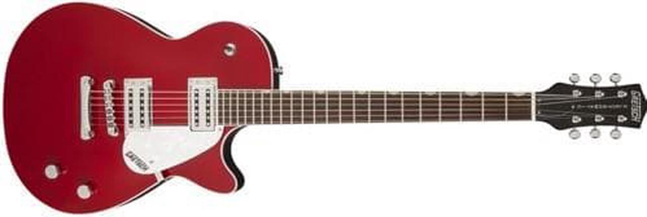 Alt view image 8 of 9 - Gretsch G5421 Electromatic Jet Club Electric Guitar, Firebird Red #2519010516