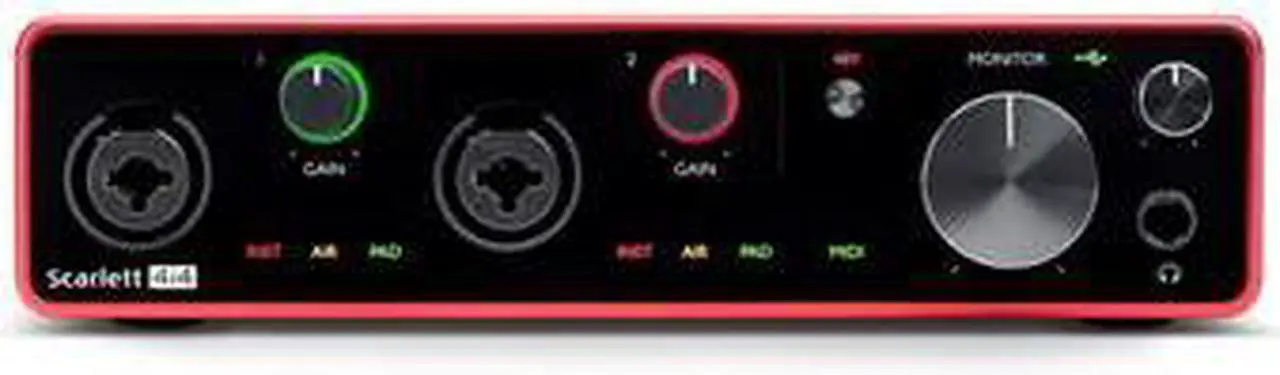 Alt view image 2 of 13 - Focusrite Scarlett 4i4 3rd Generation Audio Interface