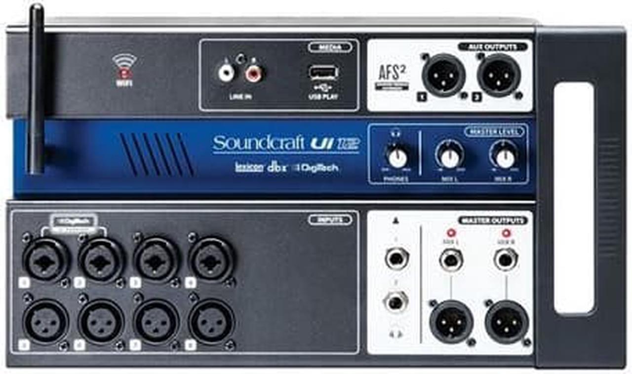 Main image of Soundcraft Ui-12 - 12 Input Remote-Controlled Digital Mixer