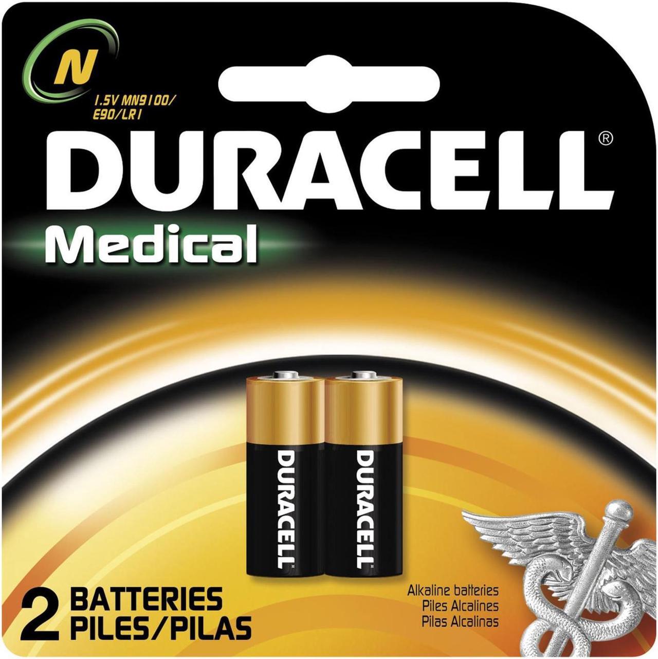 Alt view image 3 of 17 - Duracell N Alkaline Batteries 2/Pack (MN9100B2PK) 275974