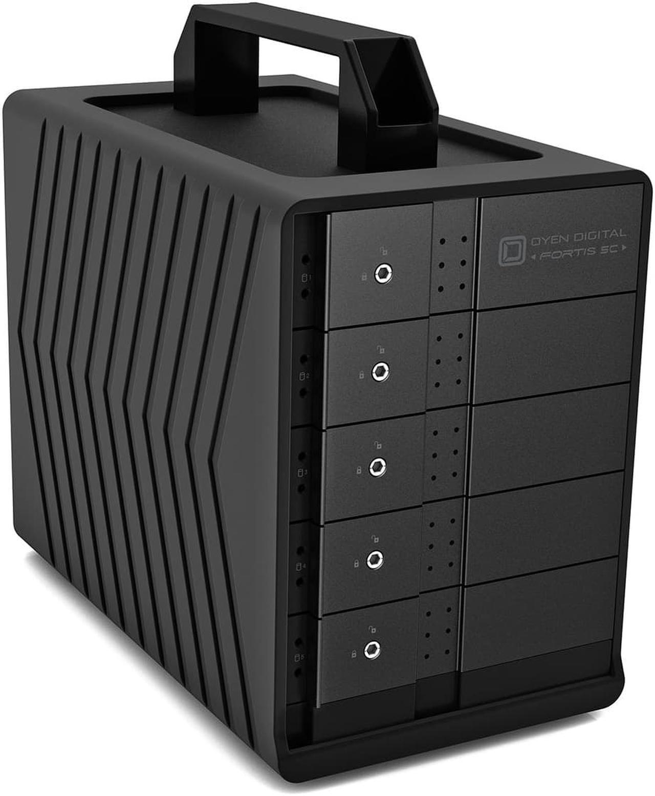 Alt view image 2 of 7 - 50TB Fortis 5C 5-Bay USB-C External Drive Array