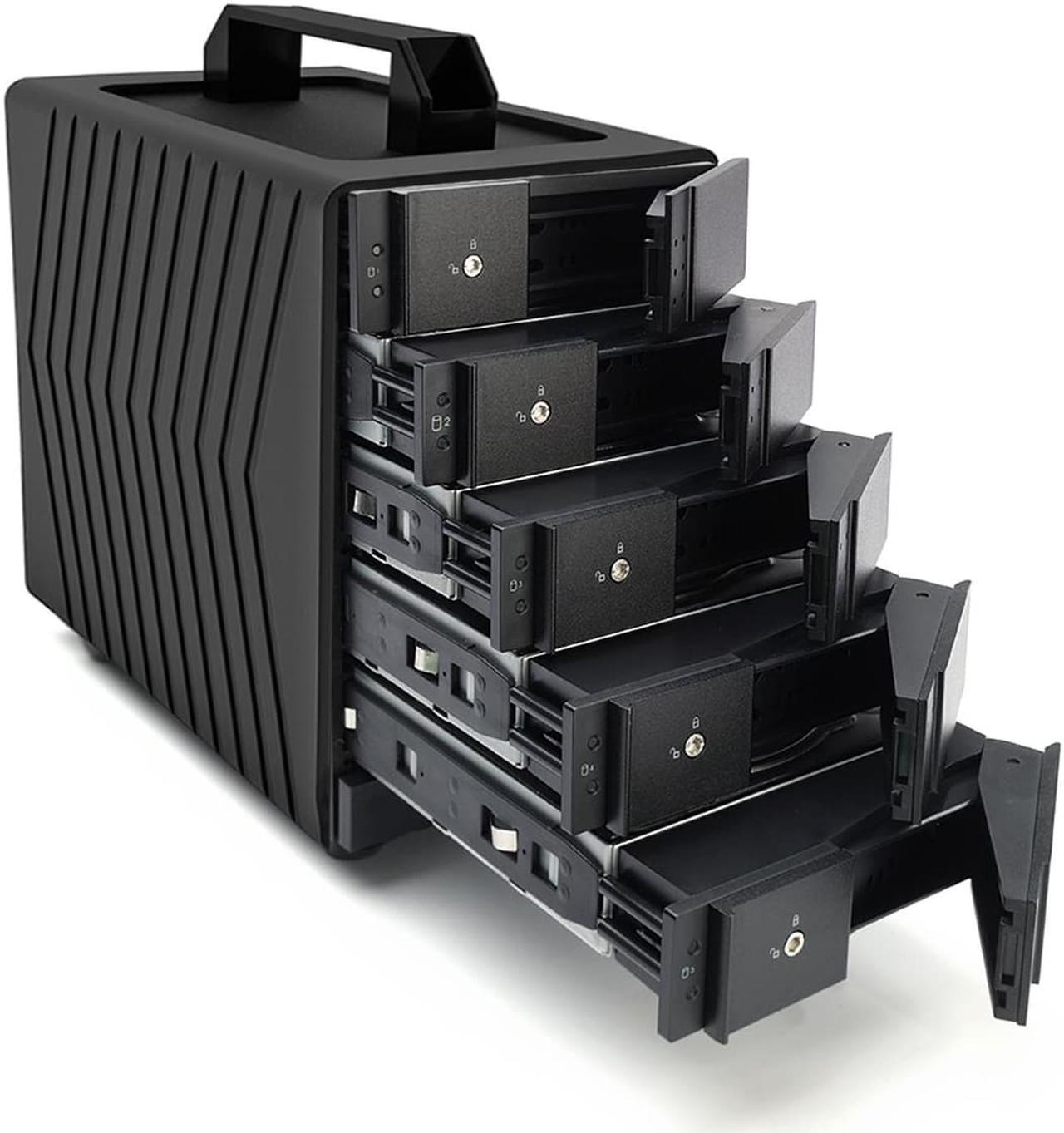 Alt view image 5 of 7 - 50TB Fortis 5C 5-Bay USB-C External Drive Array