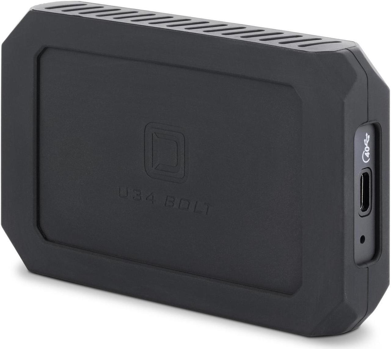 Alt view image 3 of 6 - U34 Bolt 2TB USB4 (40Gbps) NVMe Thunderbolt 4 (USB-C) Portable SSD