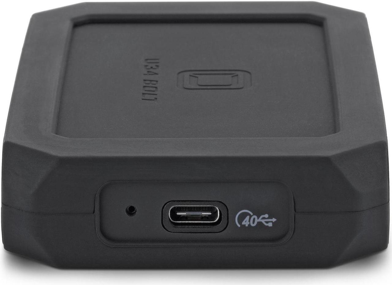 Alt view image 2 of 6 - U34 Bolt 2TB USB4 (40Gbps) NVMe Thunderbolt 4 (USB-C) Portable SSD