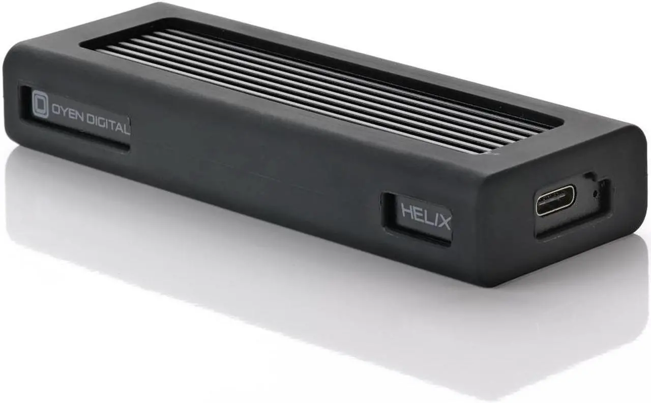 Alt view image 3 of 7 - Oyen Digital Helix Dura 2TB USB-C (USB 3.2 Gen2) NVMe Portable SSD, Up to 1050MB/s