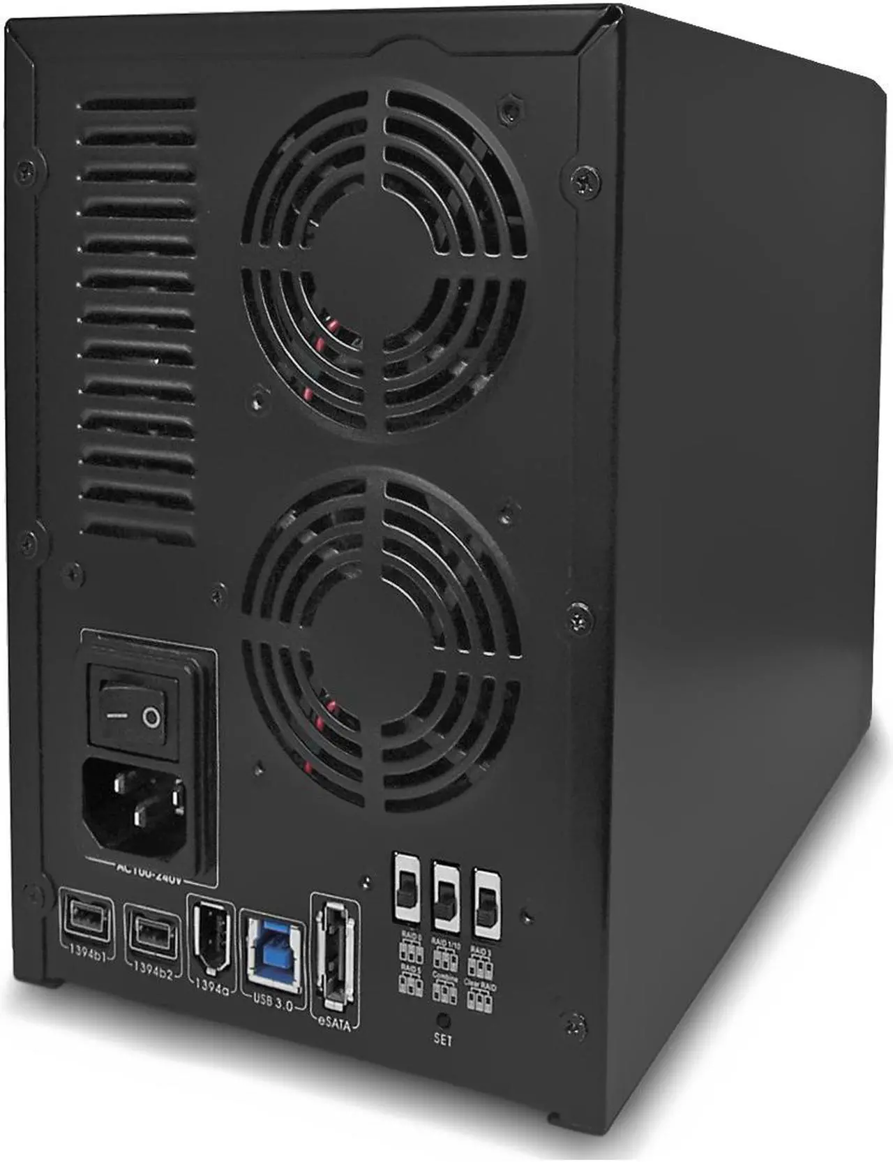 Alt view image 3 of 6 - Oyen Digital 80TB Mobius 5-Bay FW800, eSATA, USB 3.0 RAID Hard Drive Array