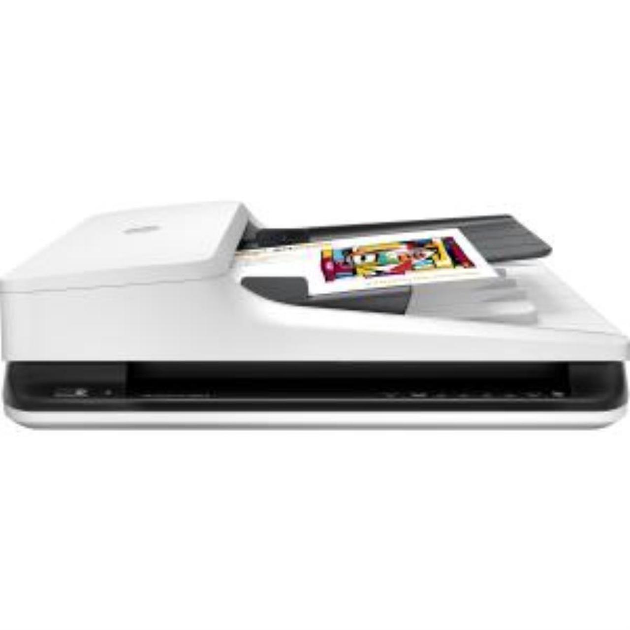 Main image of HP ScanJet Pro 2500 f1 Flatbed Scanner - 1200 dpi Optical - 24-bit Color - 8-bit Grayscale - 20 - 20 - Duplex Scanning - USB SCANNER - L2747A#201