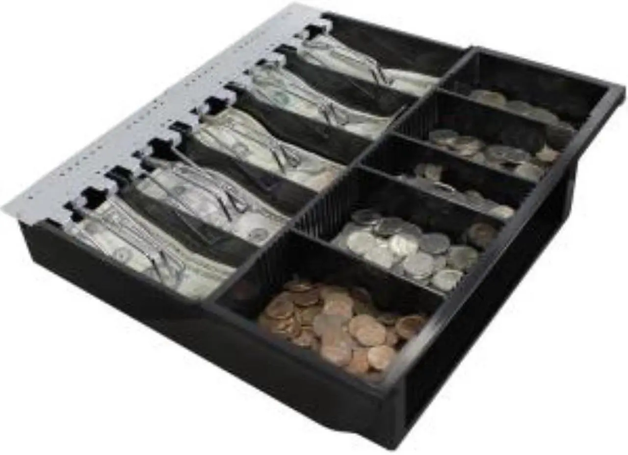 Main image of Adesso 16" POS Cash Drawer Tray ADJ BILL SLOTS MEDIA SLOT - MRP-16CD-TR