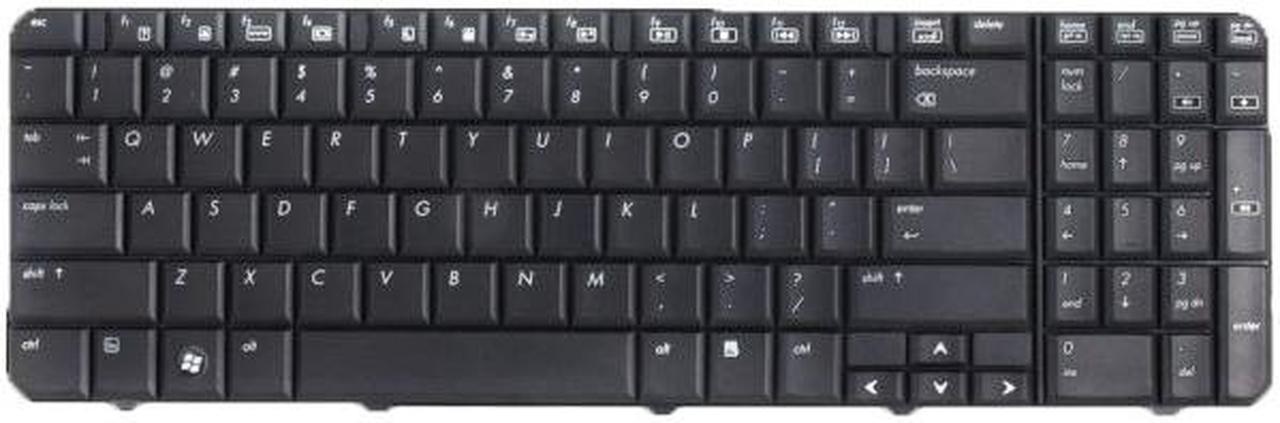 Igoodo® New Laptop Black Keyboard For HP Compaq NSK-HAA01 90.4AH07.S01 WA1 MP-08A93US-442 MP-08A93US442 904AH07S01 9J.N0Y82.A01 Notebook US