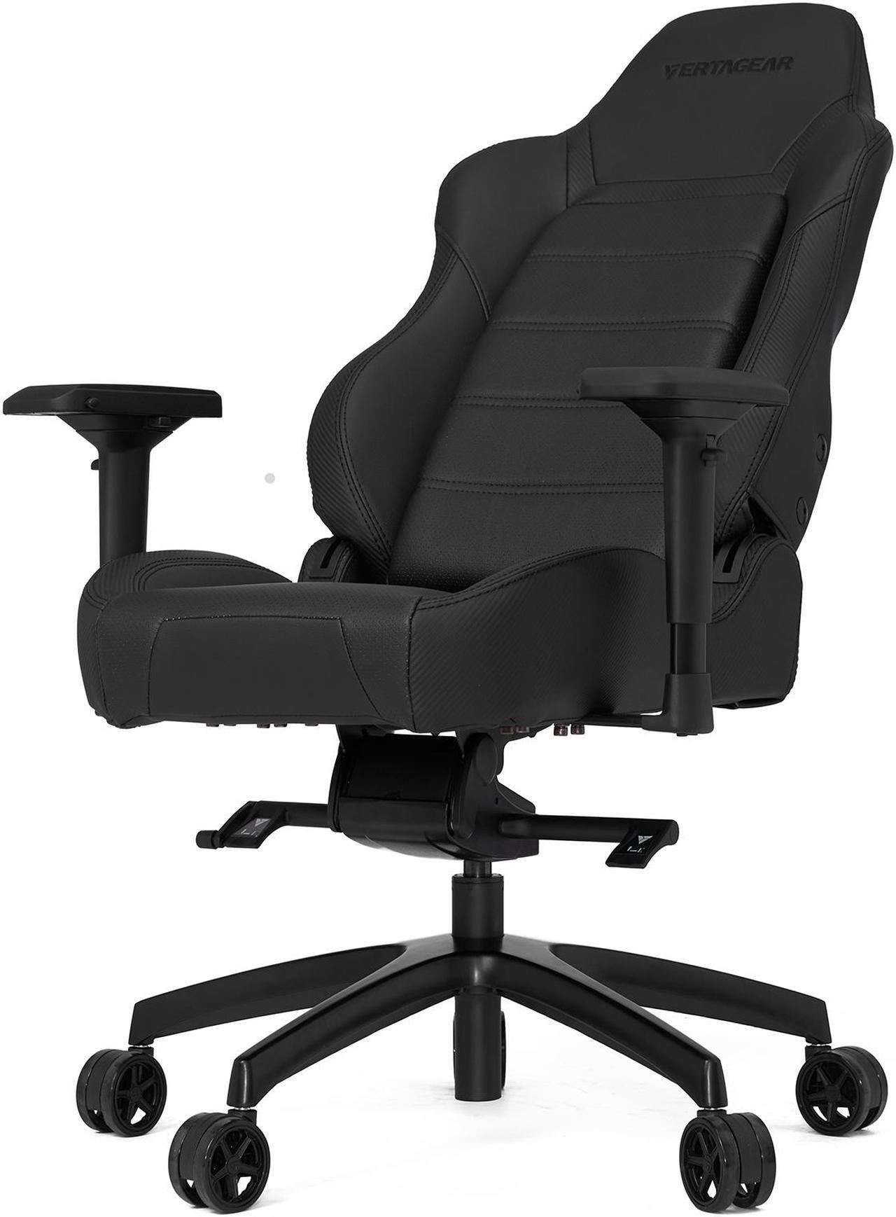 Alt view image 4 of 7 - Vertagear Racing Series P-Line PL6000 Ergonomic Racing Style Gaming Office Chair - Black/Carbon (Rev. 2)