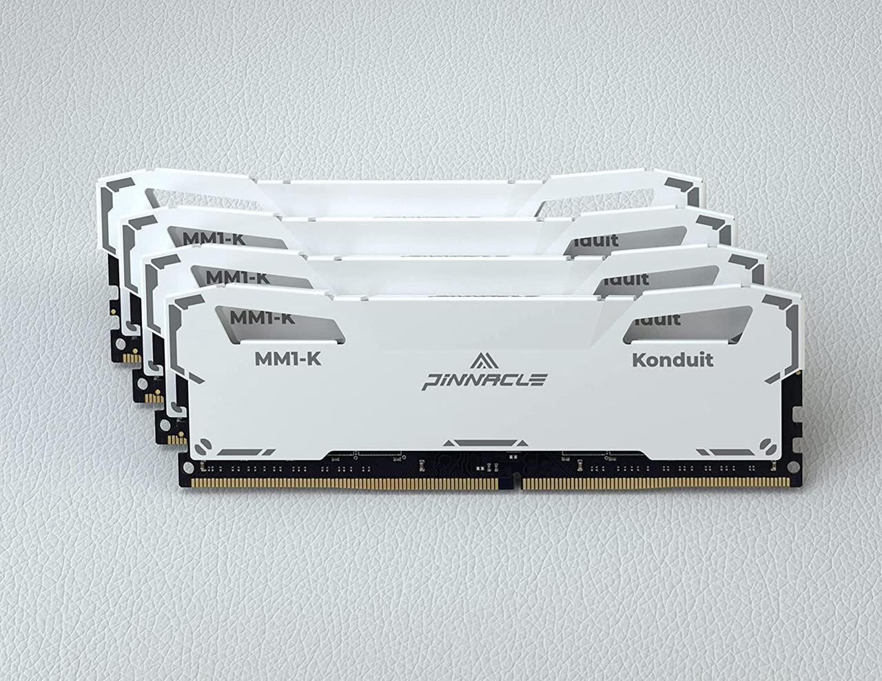 Alt view image 5 of 7 - Timetec Pinnacle Konduit 16GB KIT(2x8GB) DDR4 3200MHz PC4-25600 CL16-18-18-38 1.35V Compatible for AMD and Intel Desktop Gaming PC Memory Module RAM - White