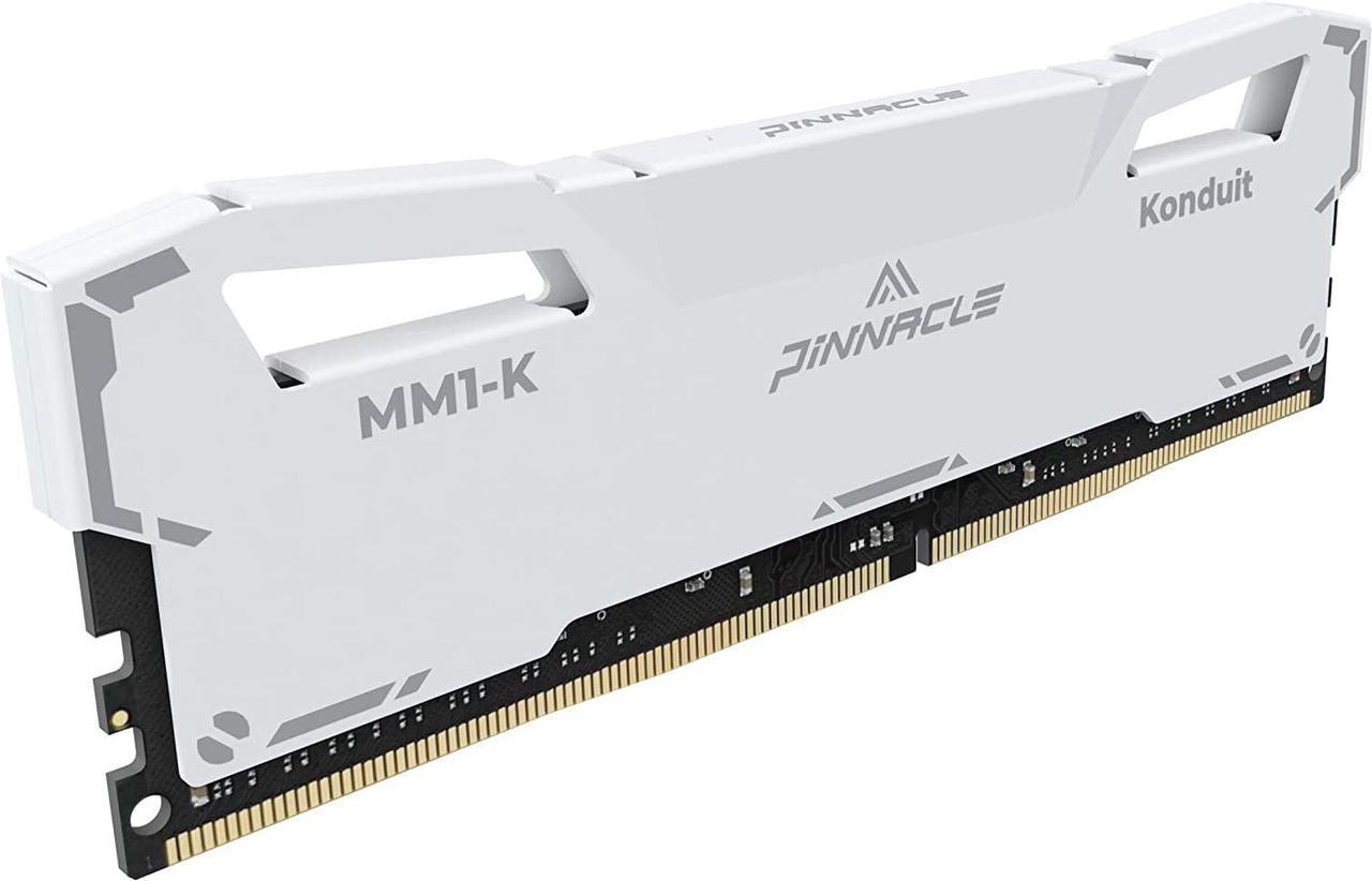 Alt view image 2 of 7 - Timetec Pinnacle Konduit 16GB KIT(2x8GB) DDR4 3200MHz PC4-25600 CL16-18-18-38 1.35V Compatible for AMD and Intel Desktop Gaming PC Memory Module RAM - White
